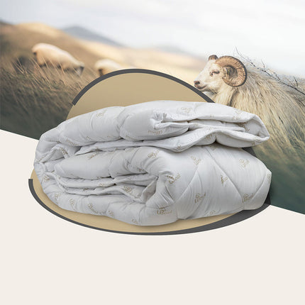 Nightlife Dekbed Natural Wol - All Season