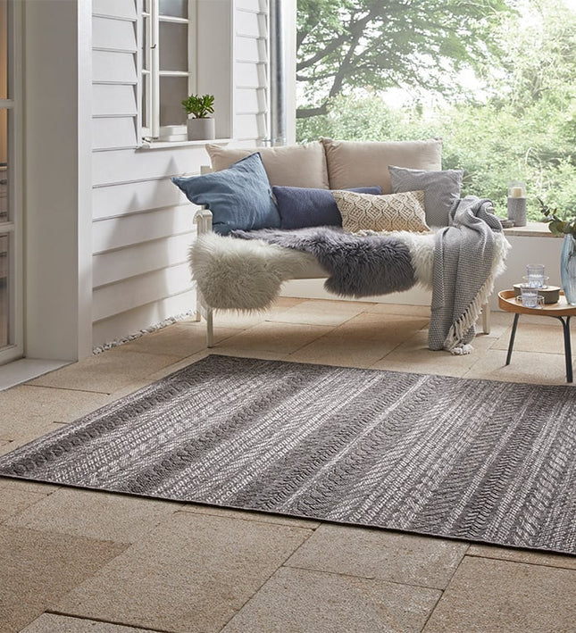 NORTHRUGS Buitenkleed Arrows - Antraciet