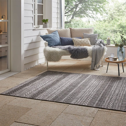 NORTHRUGS Buitenkleed Arrows - Antraciet