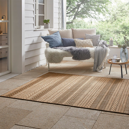 NORTHRUGS Buitenkleed Arrows - Mokka