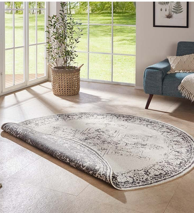 NORTHRUGS Dubbelzijdig Buitenkleed Borbon Rond