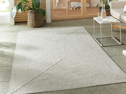 NORTHRUGS Jute Vloerkleed Braids - Grijs