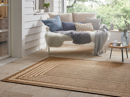 NORTHRUGS Jute Vloerkleed Woods - Mokka