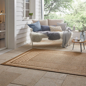 NORTHRUGS Jute Vloerkleed Woods - Mokka