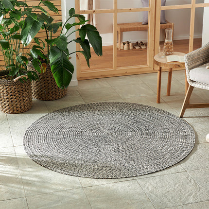 NORTHRUGS Rond  Buitenkleed Trenzado - Beige