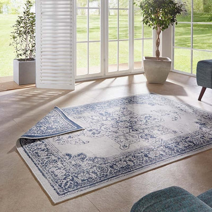 NORTHRUGS Twin Supreme Dubbelzijdig Vloerkleed Borbon - Blauw