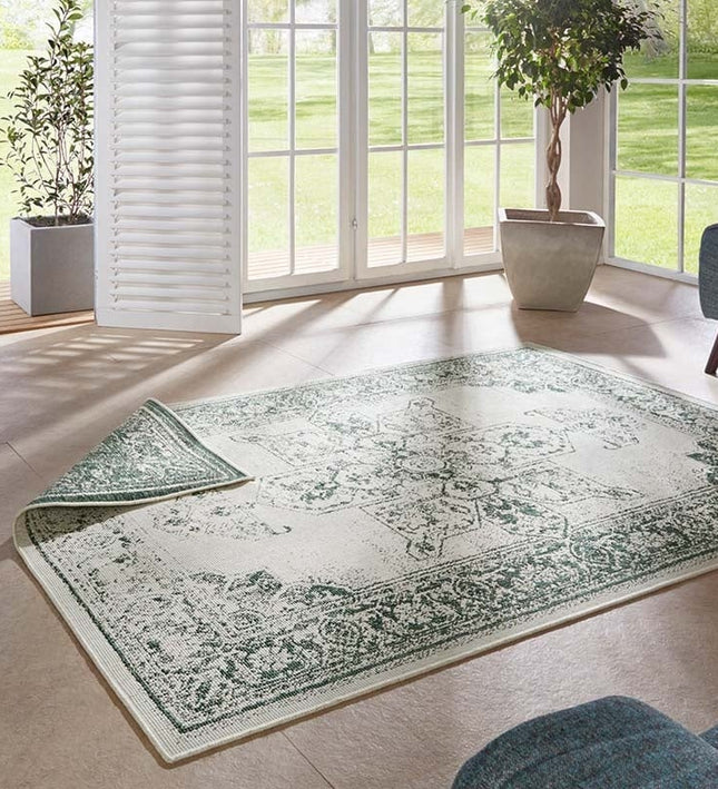 NORTHRUGS Twin Supreme Dubbelzijdig Vloerkleed Borbon - Groen