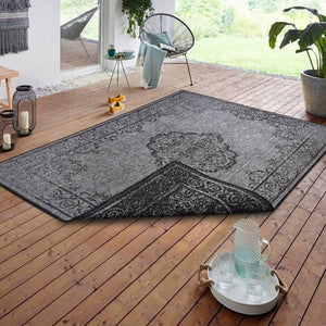 NORTHRUGS Twin Supreme Dubbelzijdig vloerkleed Triomphe - Zwart