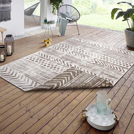 NORTHRUGS Twin Supreme Dubbelzijdige Loper Biri - Beige / Crème