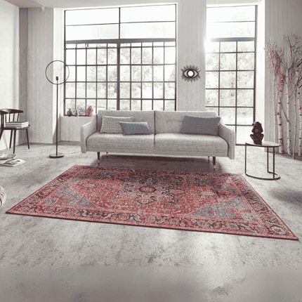Nouristan Vintage Vloerkleed Amata - Rood