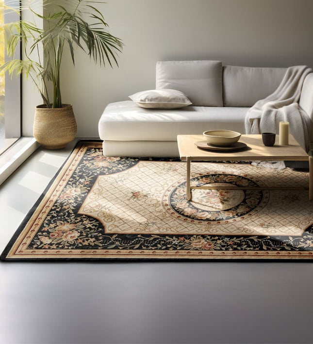 Nouristan Vloerkleed Herat Oriental - Zwart/Crème