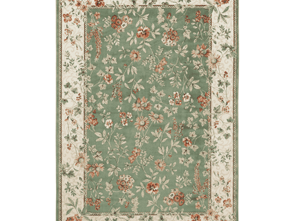 Nouristan Vloerkleed Oriental Flowers - Groen