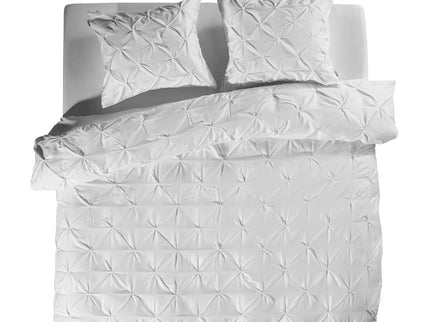 Dekbedovertrek Katoen-Satijn - Nova - Wit