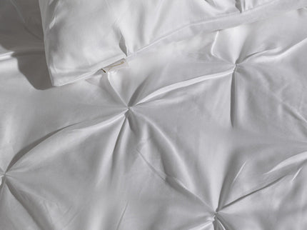 Dekbedovertrek Katoen-Satijn - Nova - Wit