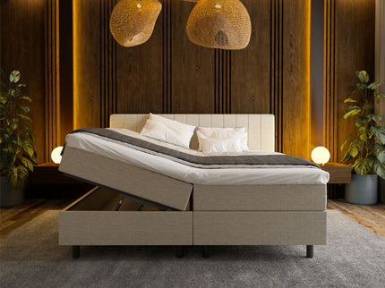 Nova Spring Boxspring met opbergruimte Beam