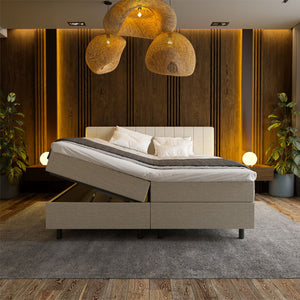 Nova Spring Boxspring met opbergruimte Beam