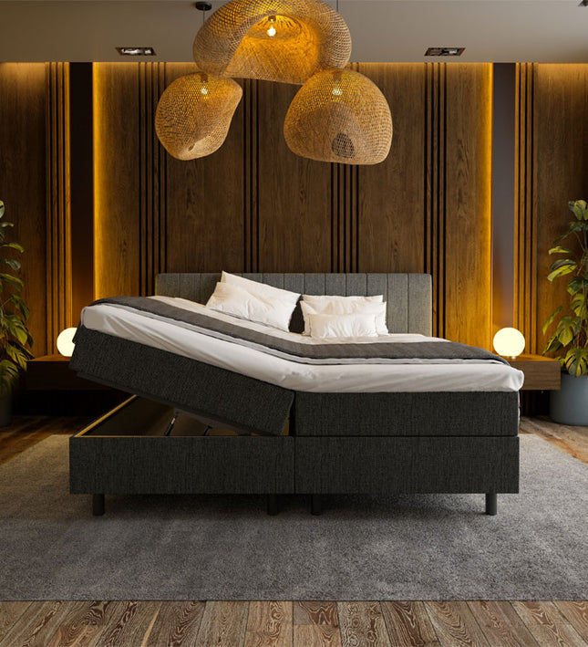 Nova Spring Boxspring met opbergruimte Beam
