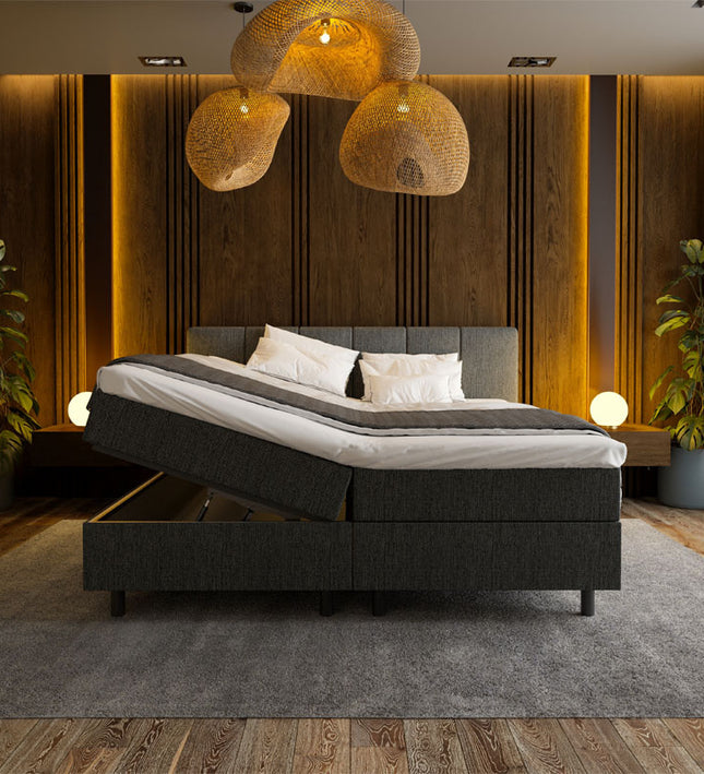 Nova Spring Boxspring met opbergruimte Wide