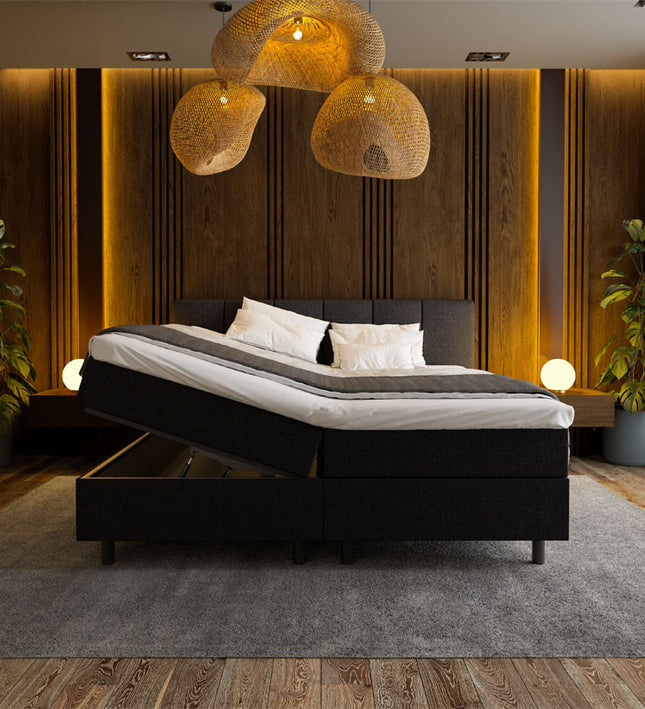 Nova Spring Boxspring met opbergruimte Wide