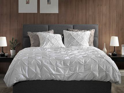 Dekbedovertrek Katoen-Satijn - Nova - Wit