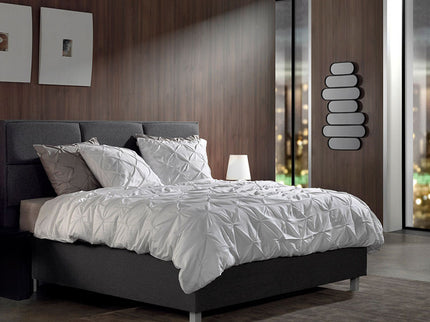 Dekbedovertrek Katoen-Satijn - Nova - Wit