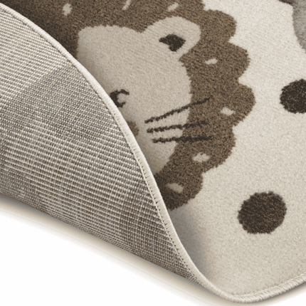 Vloerkleed Kids Animal Party Rond