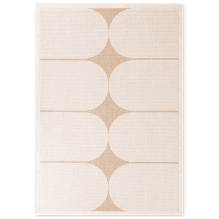 Dubbelzijdig Buitenkleed Bowen - Creme / Beige