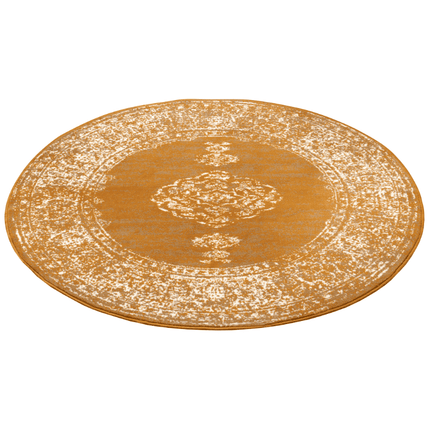 Vloerkleed Méridional Rond - Okergeel