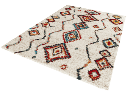Vloerkleed Geometric - Creme