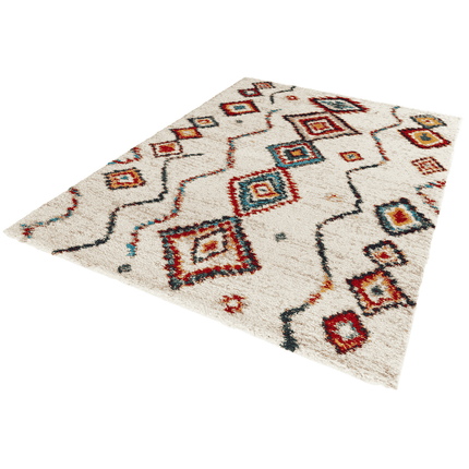 Vloerkleed Geometric - Creme