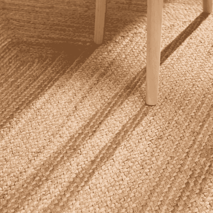 Handgeweven Jute Vloerkleed Sharmila - Bruin