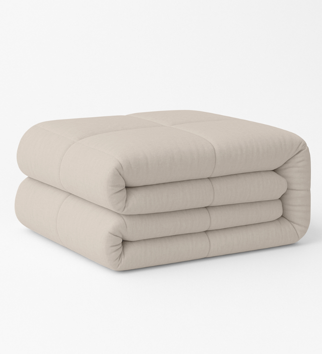 Easy Dekbed & Dekbedovertrek in 1 - Beige