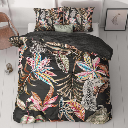 Dekbedovertrek Katoen Satijn Flora - Flora