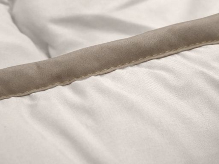 Easy Dekbed & Dekbedovertrek in 1 - Percale Katoen - Off White