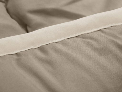 Easy Dekbed Zonder Overtrek - Percale Katoen - Taupe
