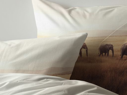 Dekbedovertrek Elephant Plains