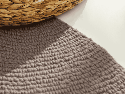 Vloerkleed Eleni Rond - Taupe