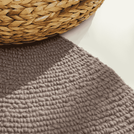 Vloerkleed Eleni Rond - Taupe