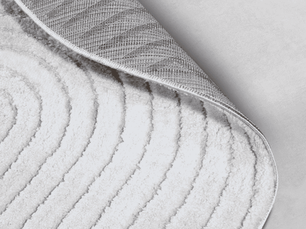 Vloerkleed Panglao Rond - Wit