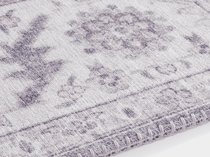 Vintage Vloerkleed Anthea - Wit/Lichtroze