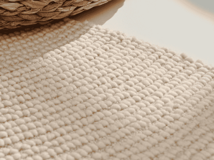 Vloerkleed Eleni Rond - Creme