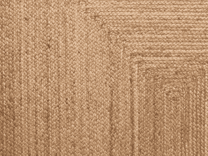Handgeweven Jute Vloerkleed Sharmila - Bruin