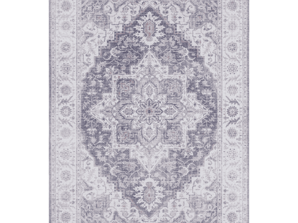 Vintage Vloerkleed Anthea - Wit/Lichtroze
