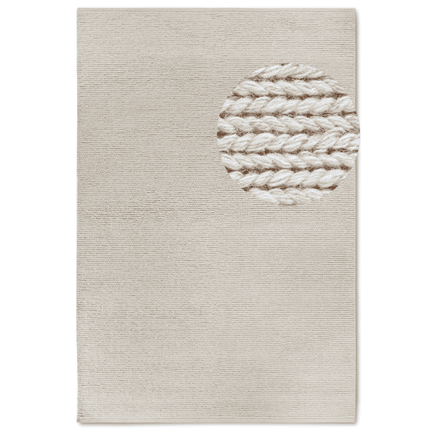 Wollen Vloerkleed Francois - Creme