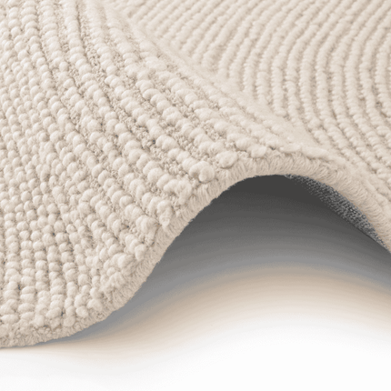 Vloerkleed Calmio Rond - Creme