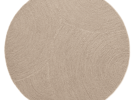 Vloerkleed Eleni Rond - Beige