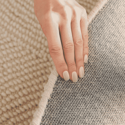 Vloerkleed Calmio Rond - Creme
