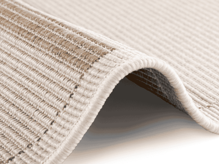 Dubbelzijdig Buitenkleed Bowen - Creme / Beige