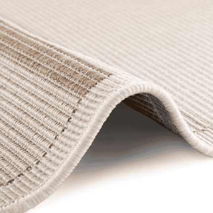 Dubbelzijdig Buitenkleed Bowen - Creme / Beige