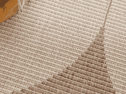 Dubbelzijdig Buitenkleed Bowen - Creme / Beige